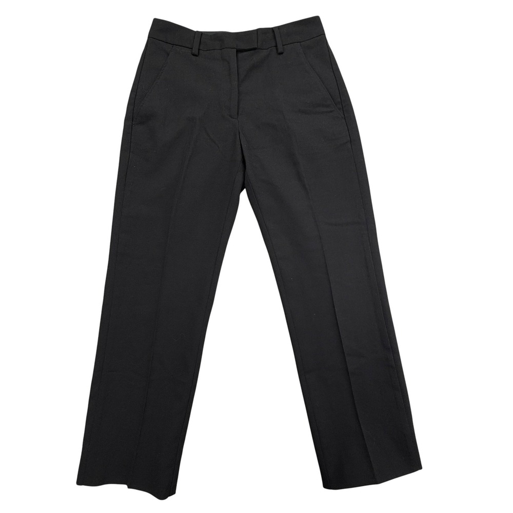 Maison Martin Margiela Pants Womens 36 Black Wool Dress Twill Straight US 6